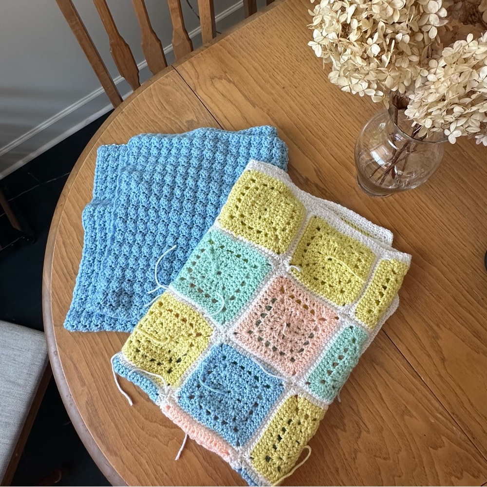 Colorful Crochet Baby Blankets
